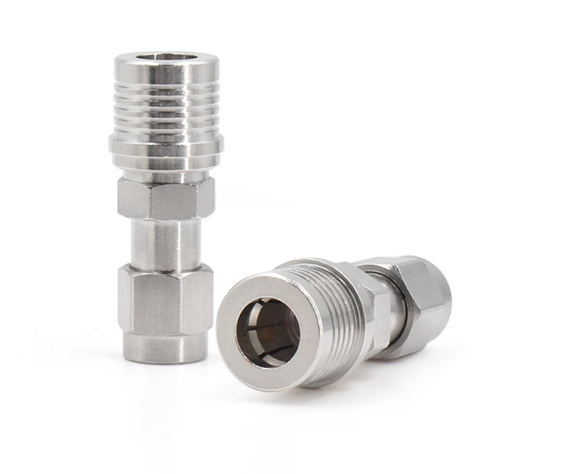 SMA公头转QMA公头射频转接器